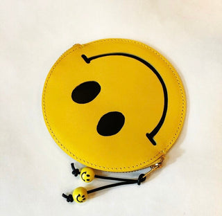 Smiley wallet Yellow