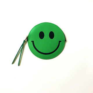 Smiley wallet green