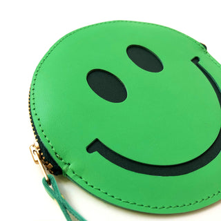 Smiley wallet green